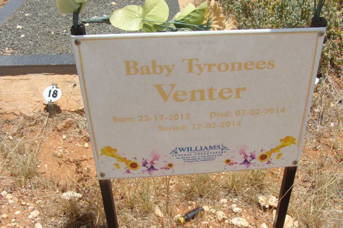 VENTER Tyronees 1913-1914