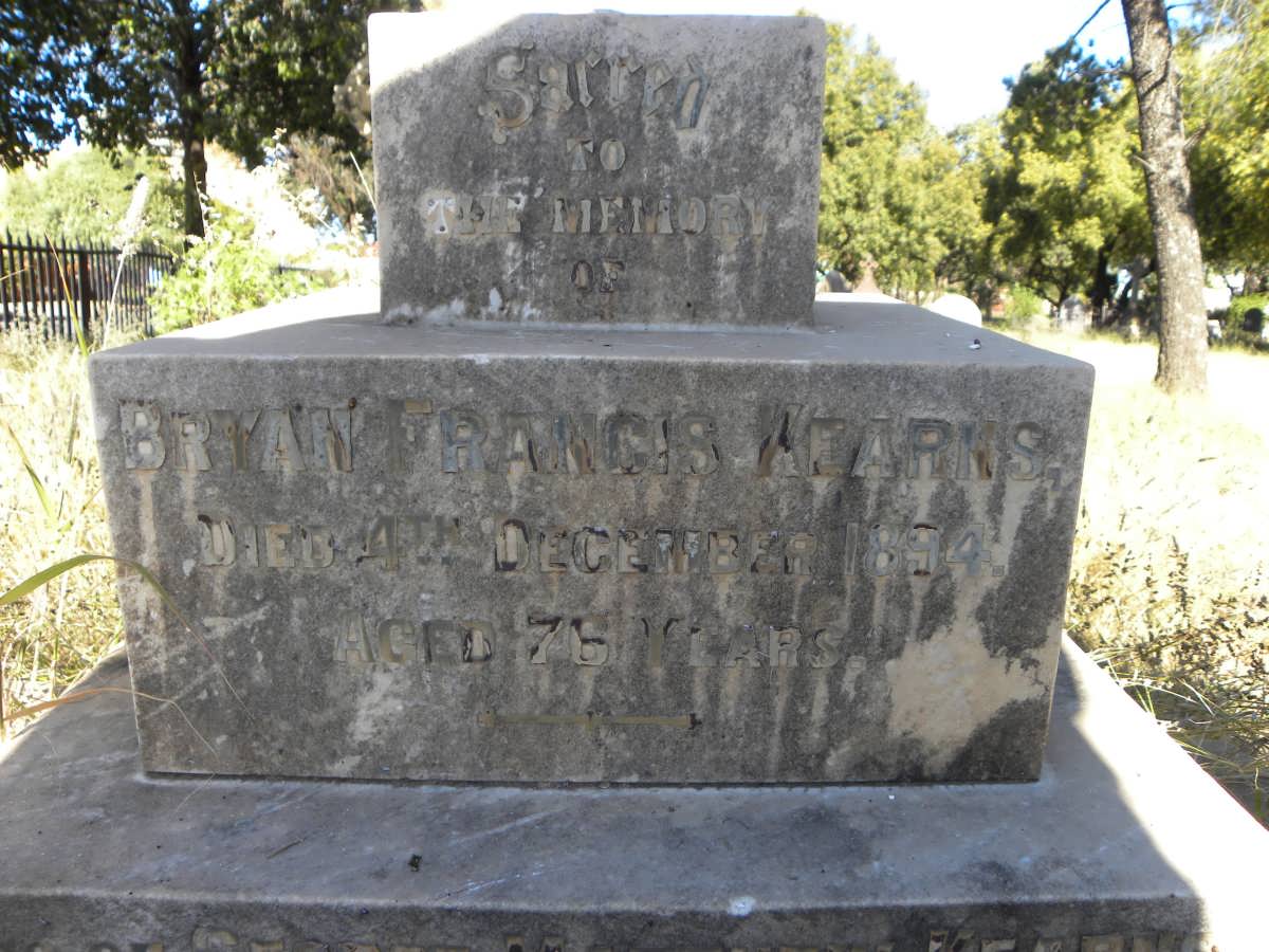 KEARNS Bryan Francis -1894
