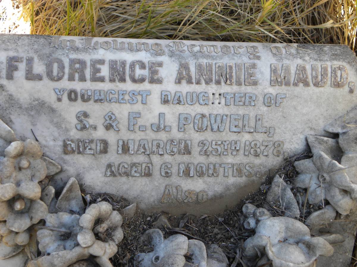 POWELL Florence Annie Maud -1878 :: POWELL Stephen James -1888