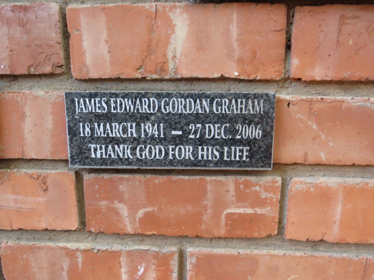 GRAHAM James Edward Gordan 1941-2006
