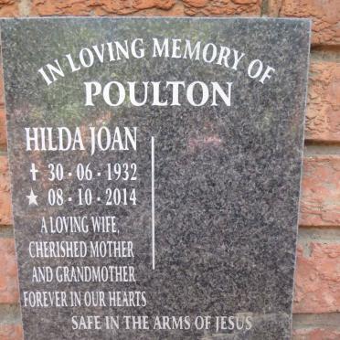 POULTON Hilda Joan 1932-2014