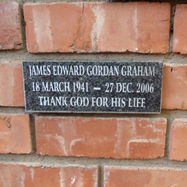 GRAHAM James Edward Gordan 1941-2006