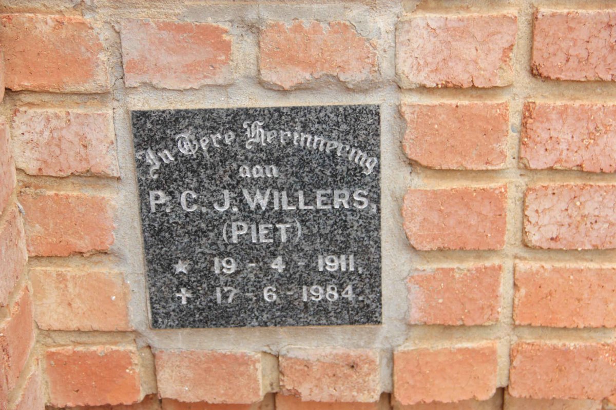 WILLERS P.C.J. 1911-1984