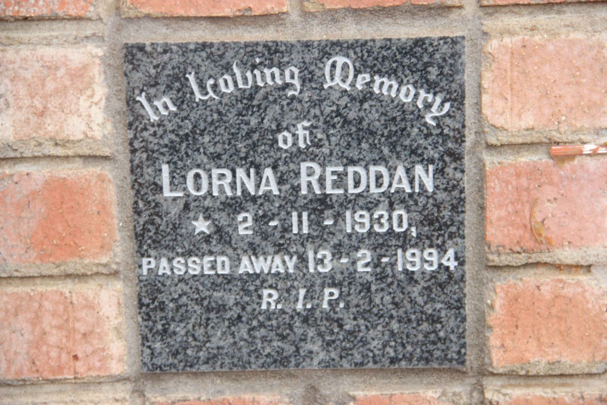 REDDAN Lorna 1930-1994