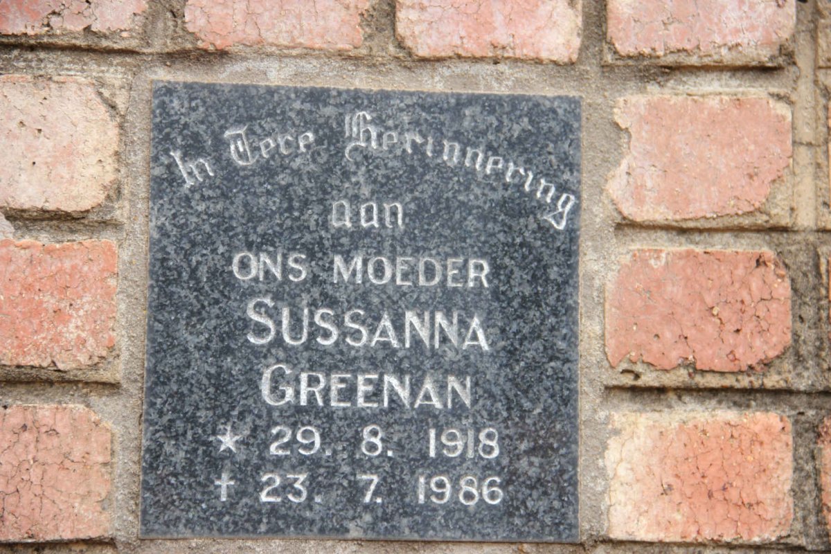 GREENAN Sussanna 1918-1986