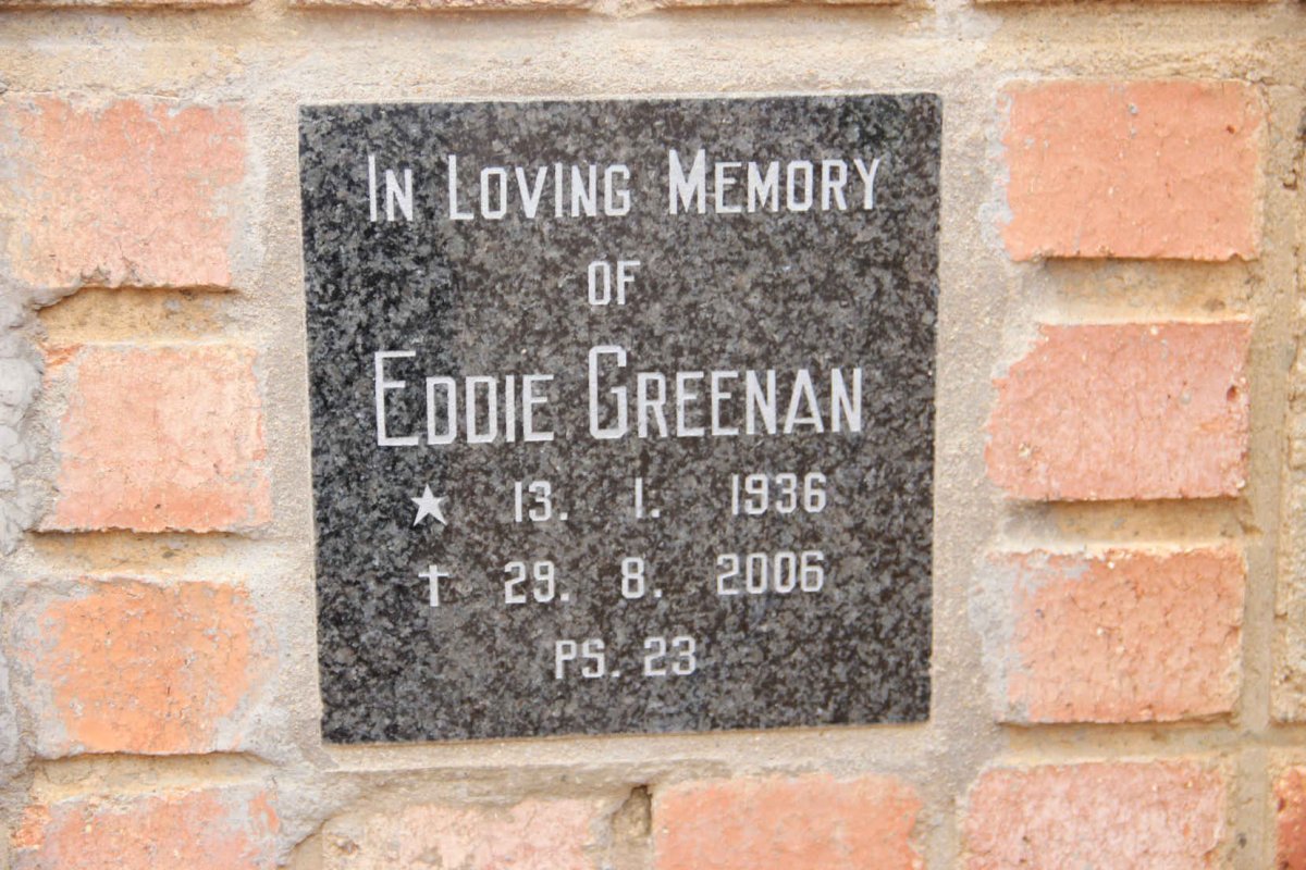 GREENAN Eddie 1936-2006