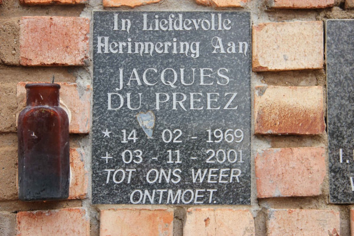 PREEZ Jacques, du 1969-2001