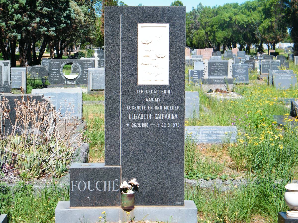 FOUCHE Elizabeth Catharina 1916-1973