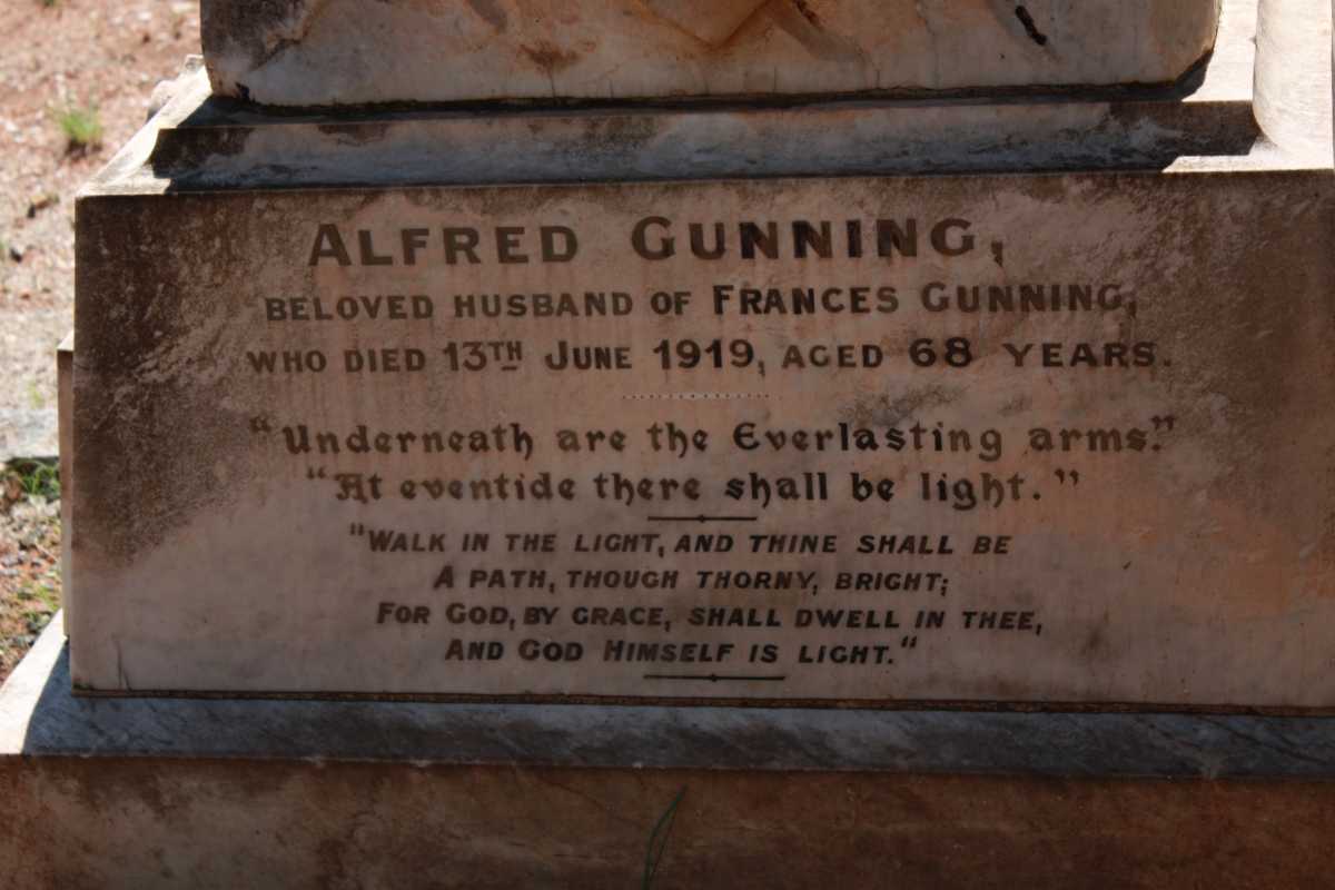 GUNNING Alfred  -1919
