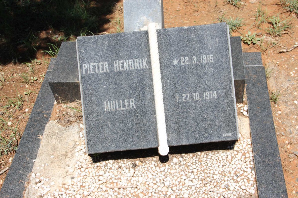 MULLER Pieter Hendrik 1915-1974