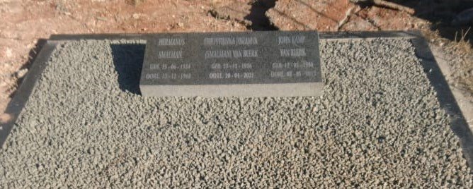 SMALMAN Hermanus 1934-1968 & Christienna Johanna VAN BLERK 1936-2021 :: VAN BLERK John Kamp 1930-2013