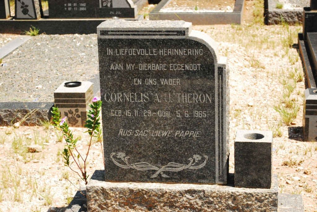 THERON Cornelius A.J. 1929-1965 [29-1965]