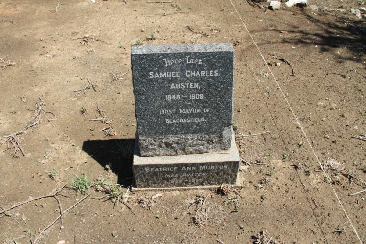 AUSTEN Samuel Charles 1848-1909 :: MURTON Beatrice Ann nee AUSTEN 188?-1965