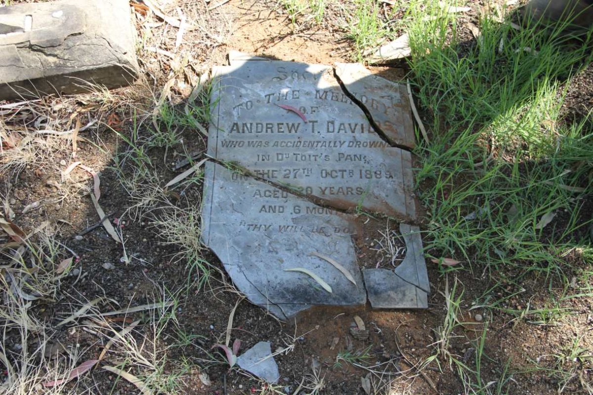 DAVIDS Andrew T.  -1889