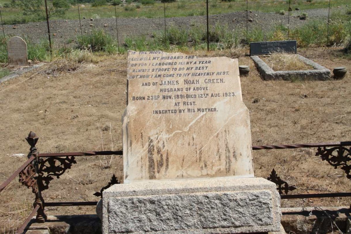 GREEN James Noah 1891-1923 &amp; Verniedean Kathleen -1918