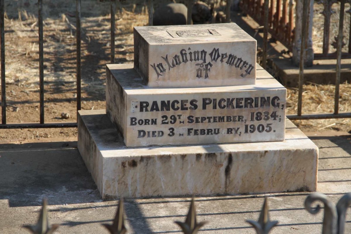 PICKERING Frances 1834-1905
