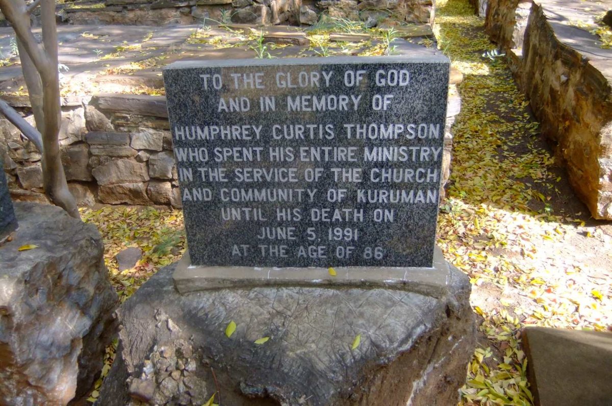 THOMPSON Humphrey Curtis -1991