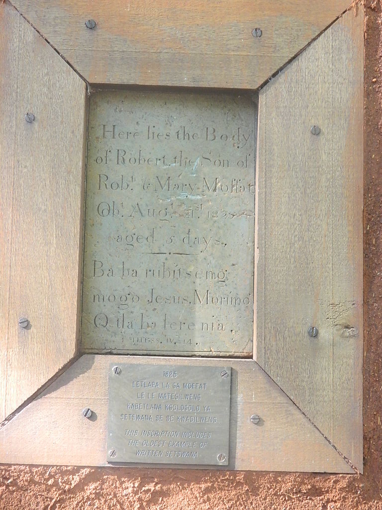 MOFFAT Robert -1825