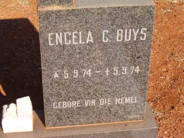 BUYS Engela C. 1974-1974