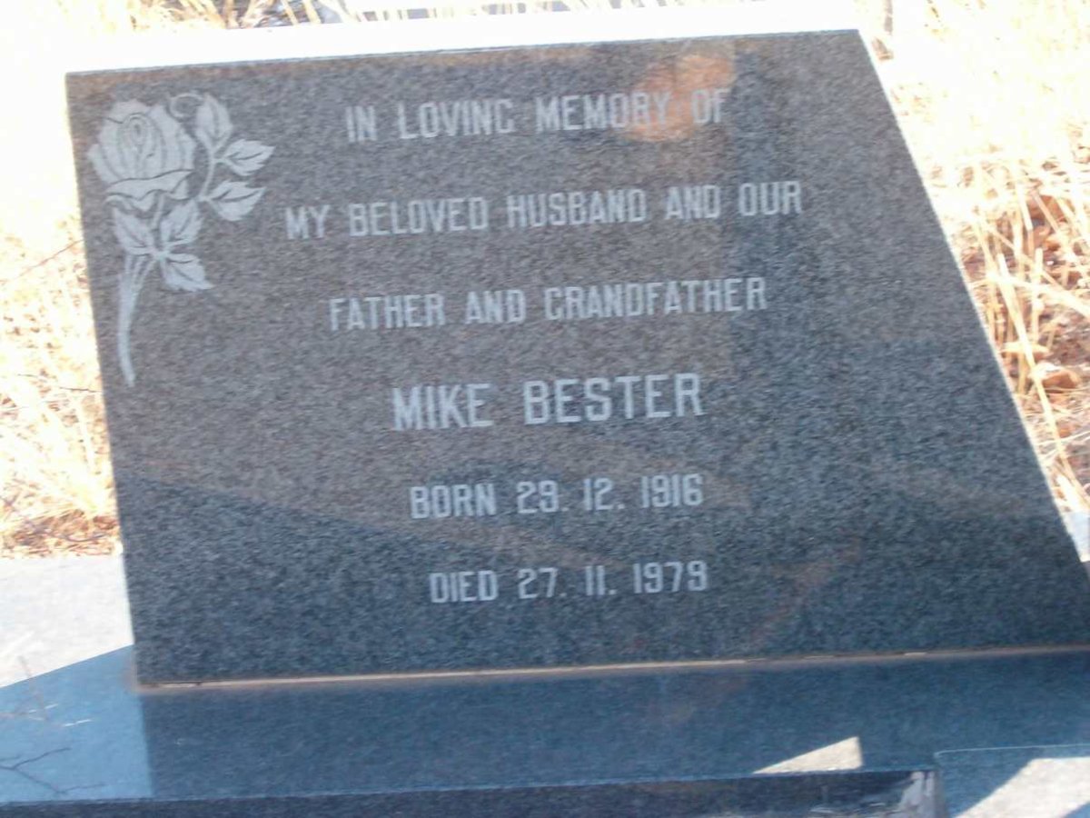 BESTER Mike 1916-1979