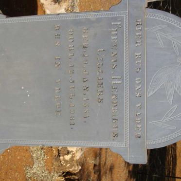 CILLIERS Theunis Hendrikus 1881-1931