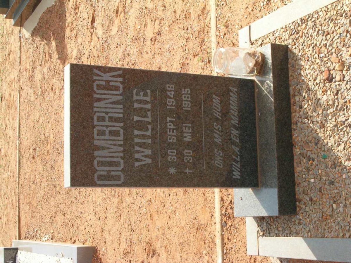 COMBRINCK Willie 1948-1985