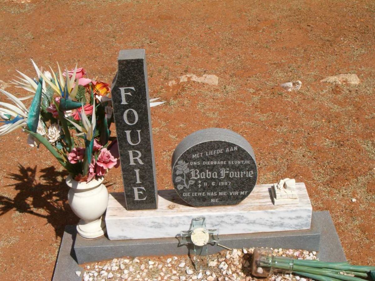 FOURIE Baba 1987-1987