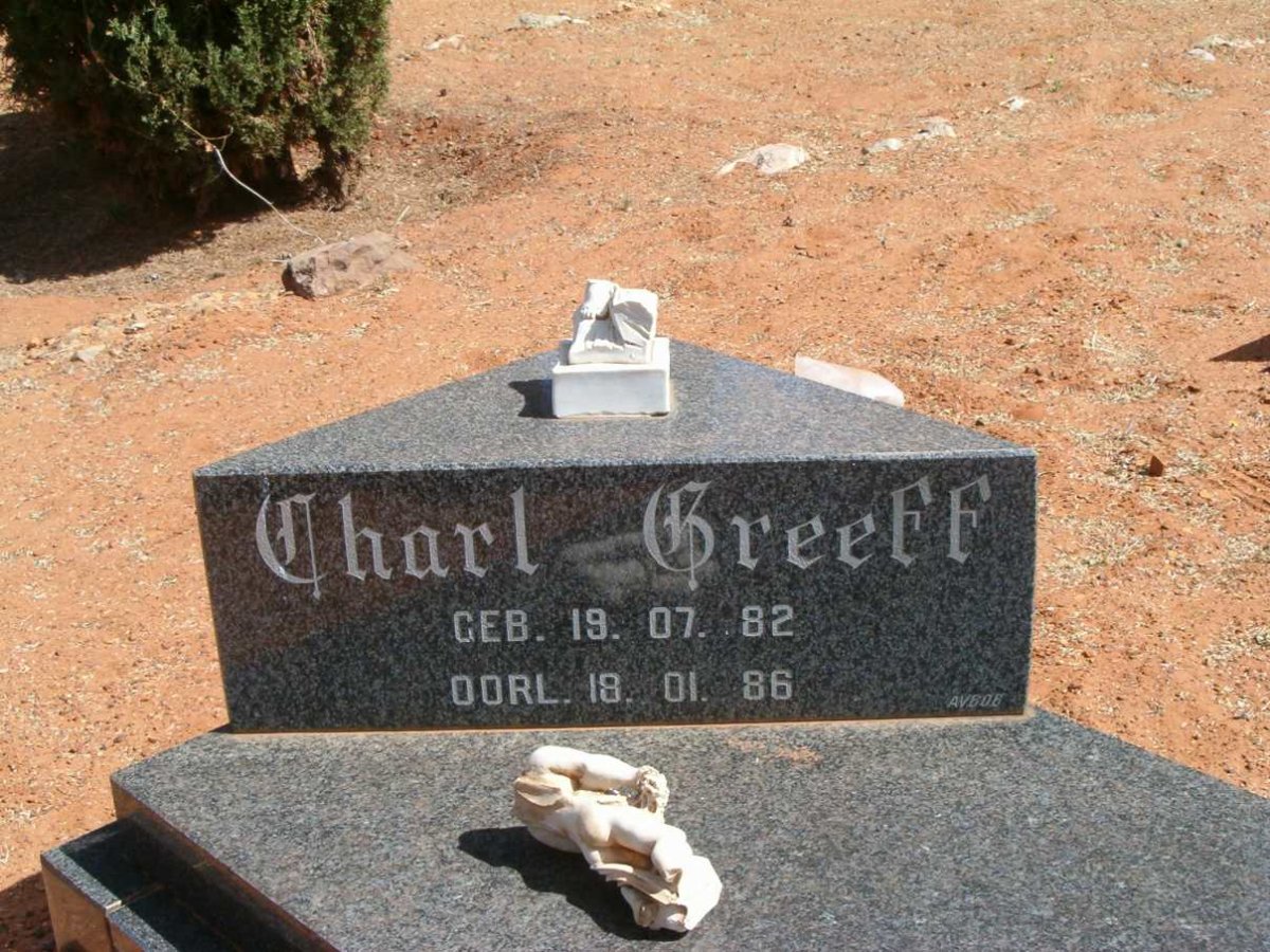 GREEFF Charl 1982-1986