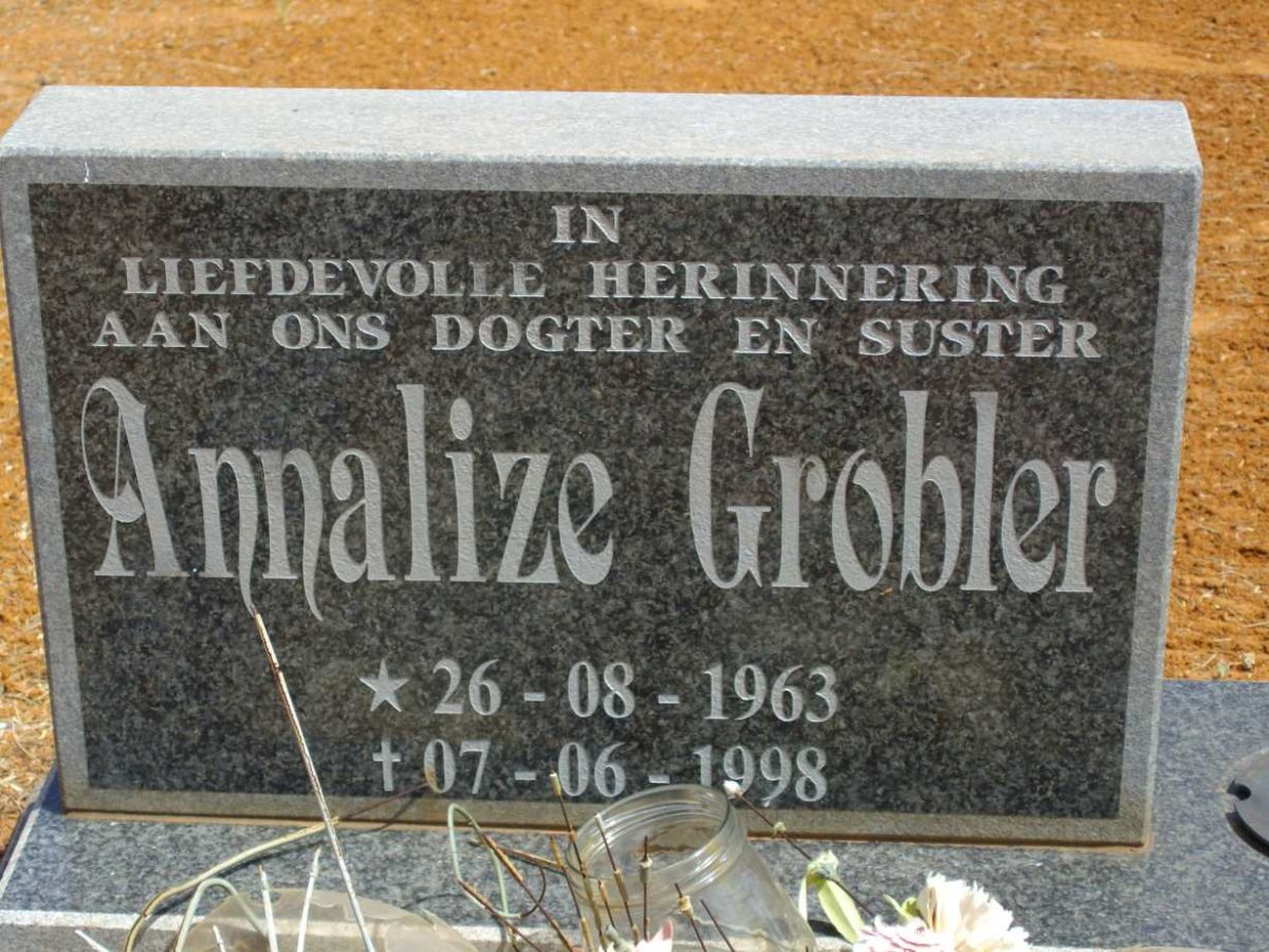 GROBLER Annalize 1963-1998