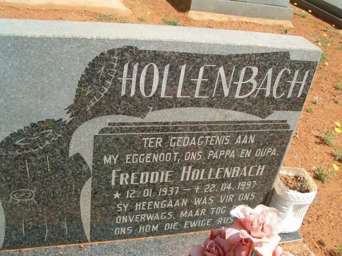 HOLLENBACH Freddie 1937-1997