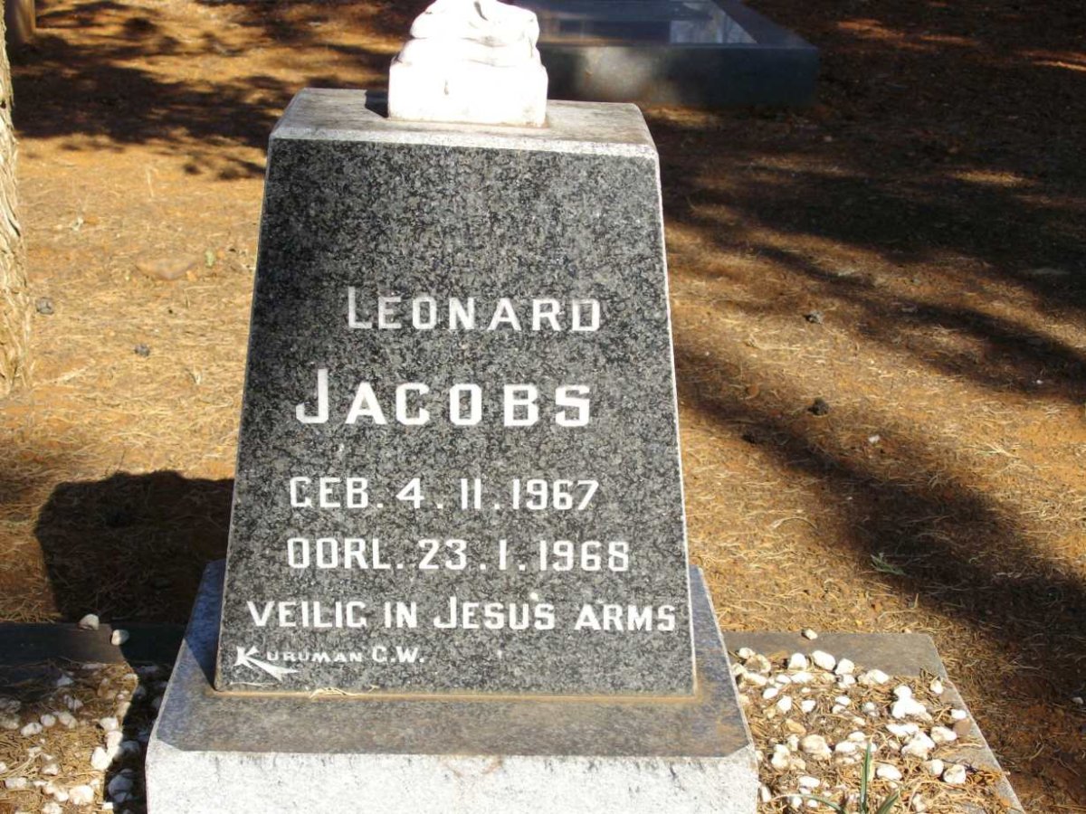JACOBS Leonard 1967-1968