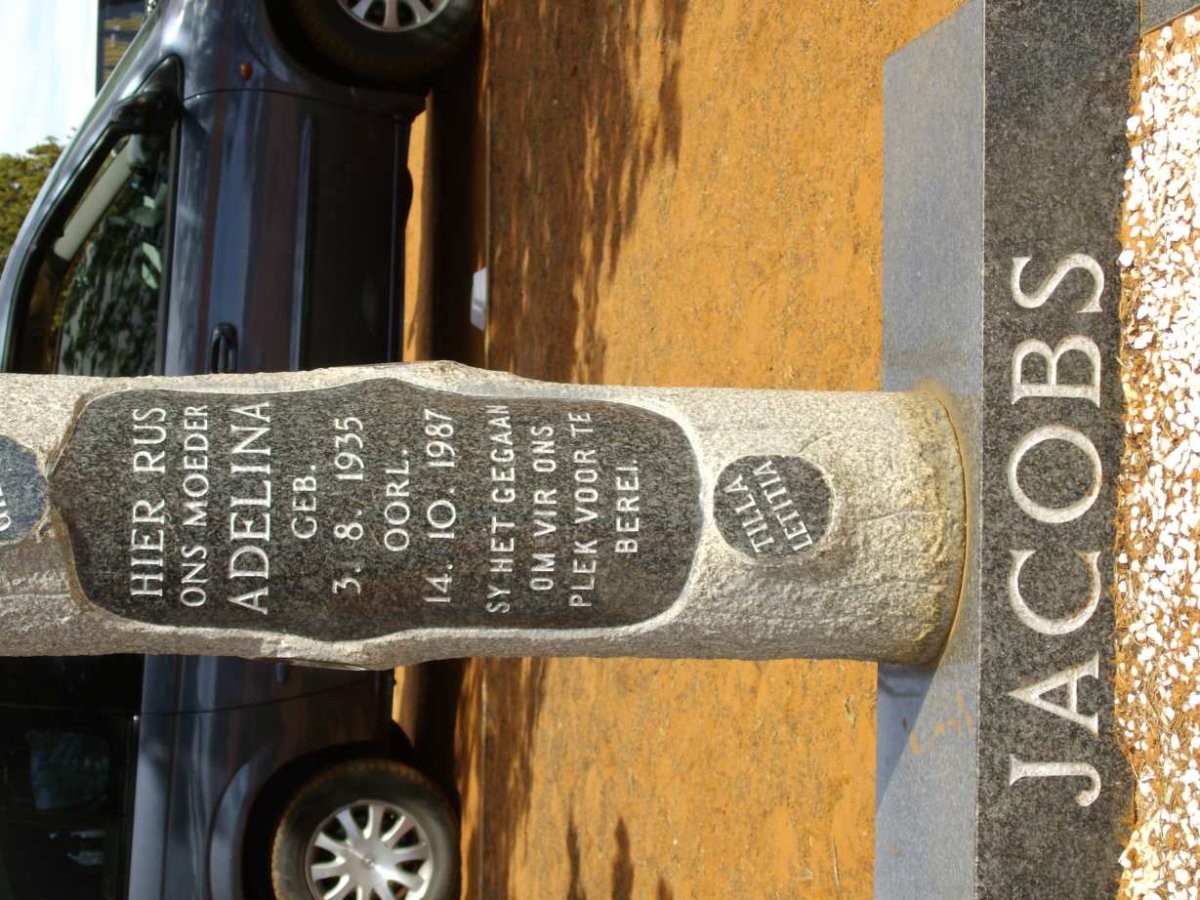 JACOBS Adelina 1935-1987