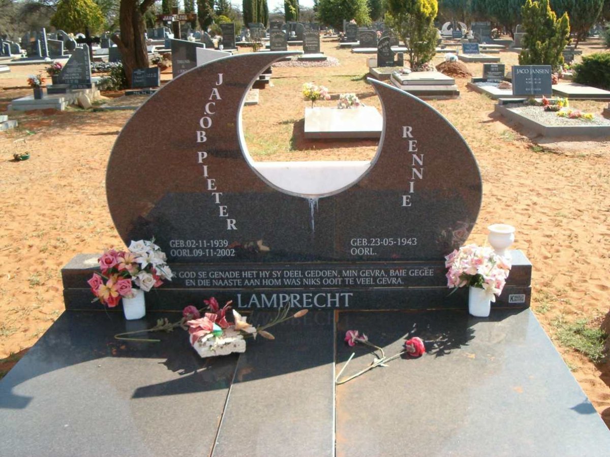 LAMPRECHT Jacob Pieter 1939-2002 &amp; Rennie 1943-