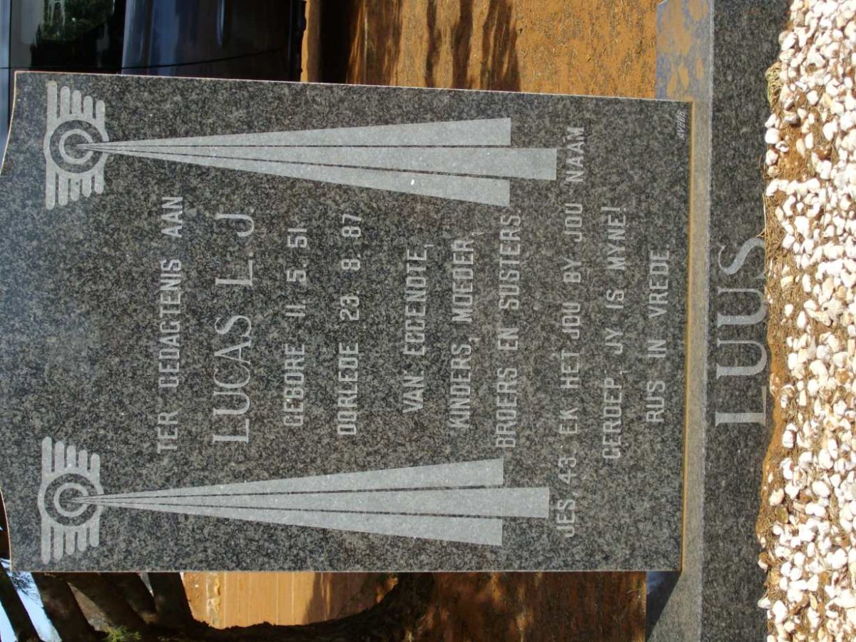 LUCAS L.J. 1951-1987