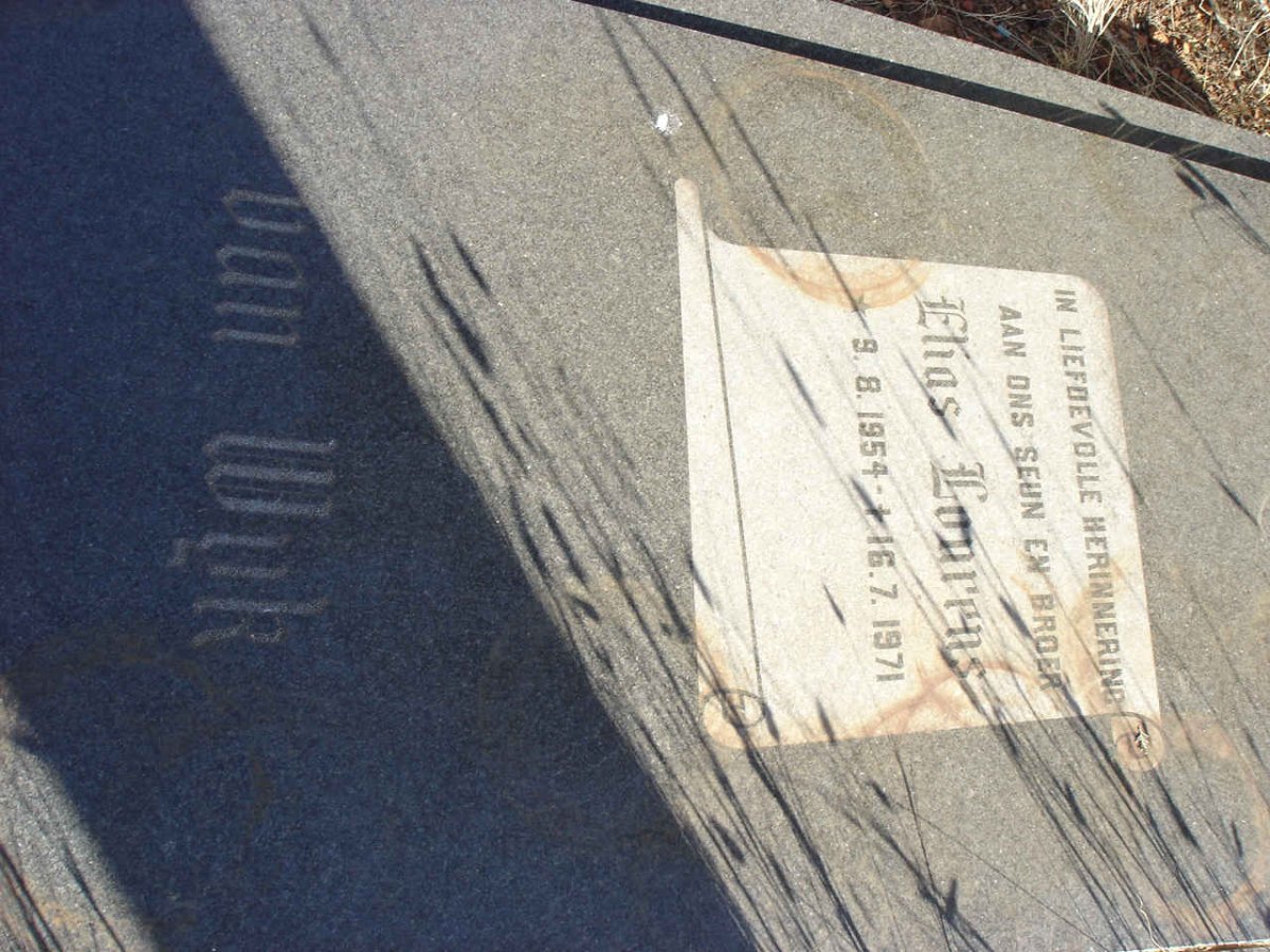 LOURENS Elias 1954-1971