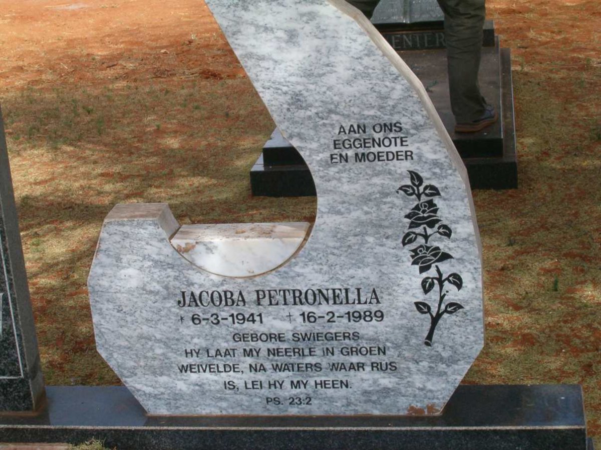 LOUW Jacoba Petronella 1941-1989