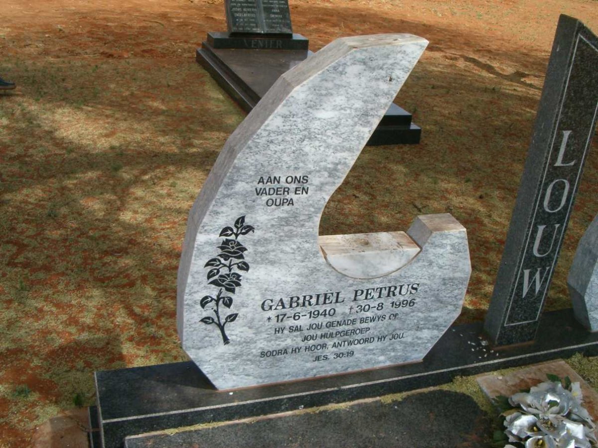 LOUW Gabriel Petrus 1940-1996