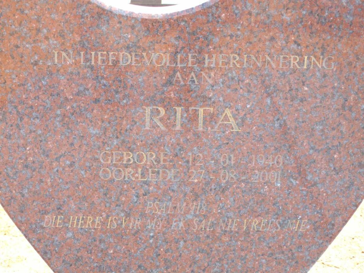 LOUWRENS Rita 1940-2001