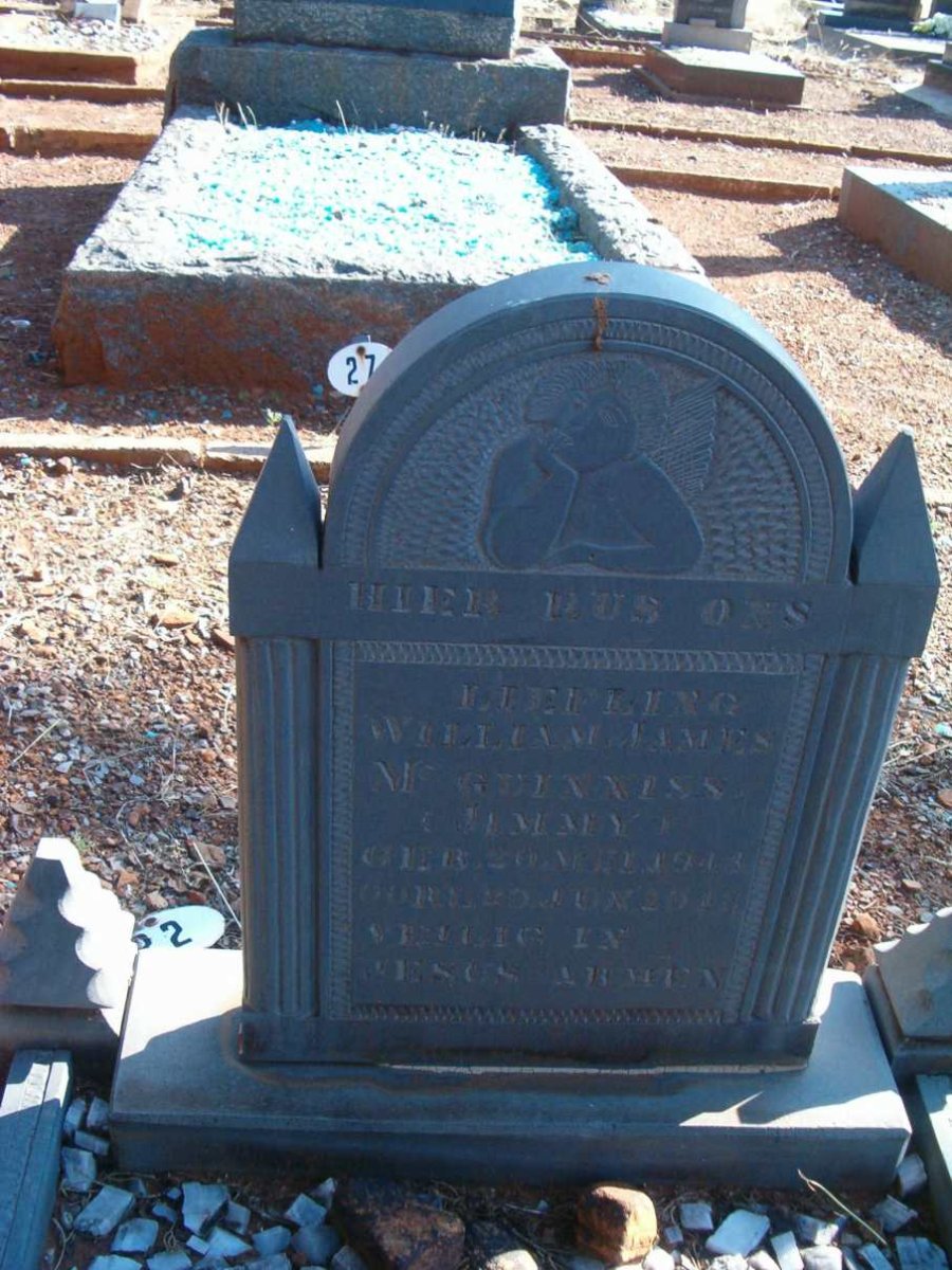 MCGUINNESS William James 1943-19??