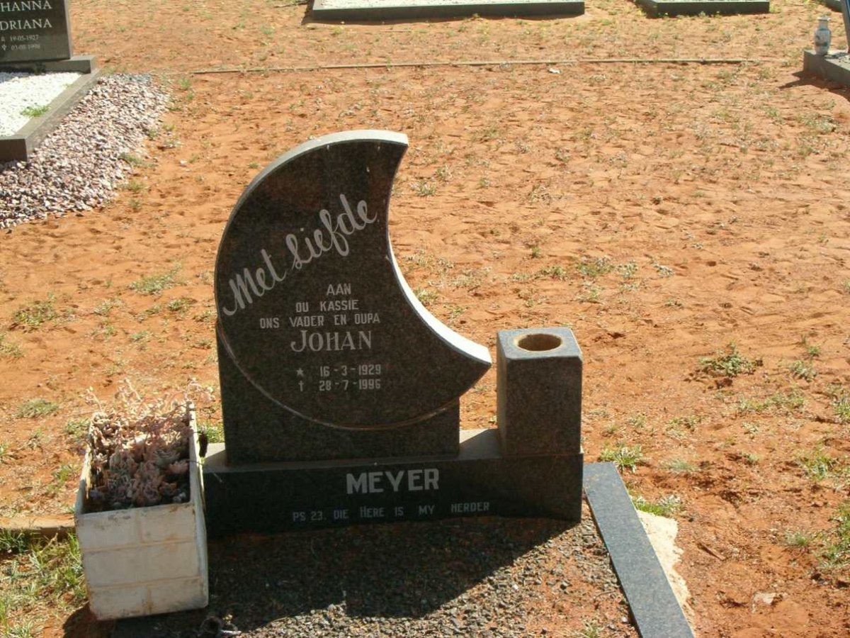 MEYER Johan 1929-1996
