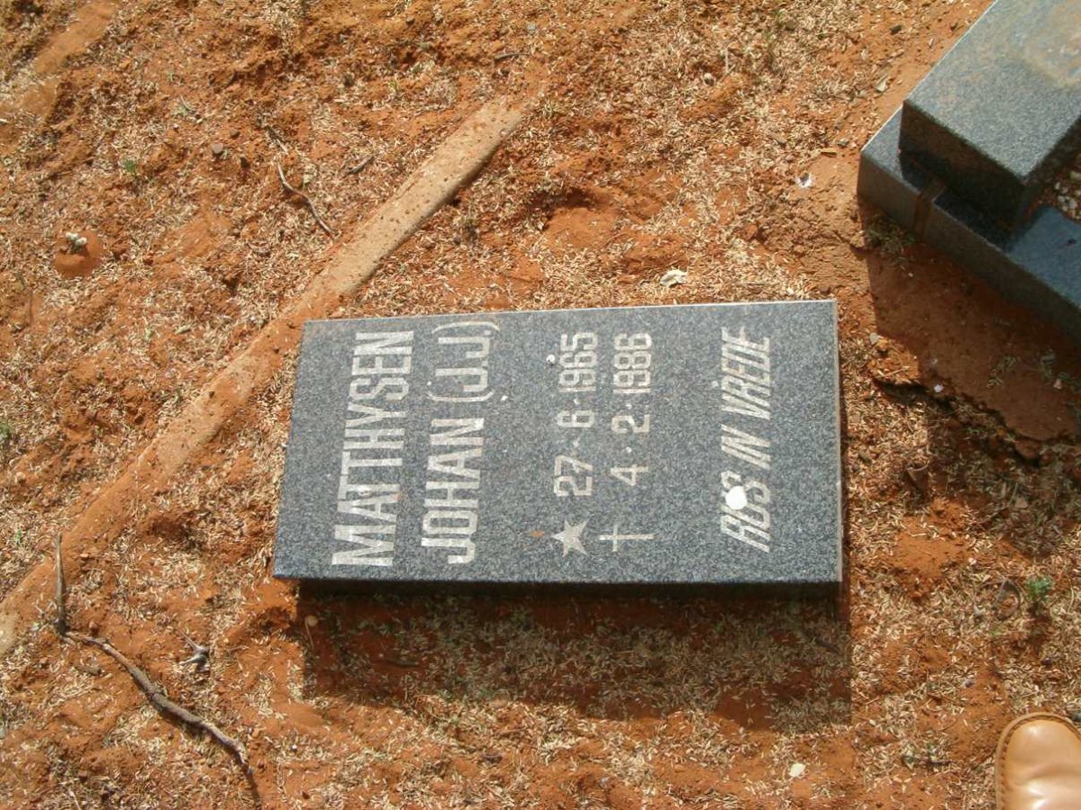 MATTHYSEN J.J. 1965-1988