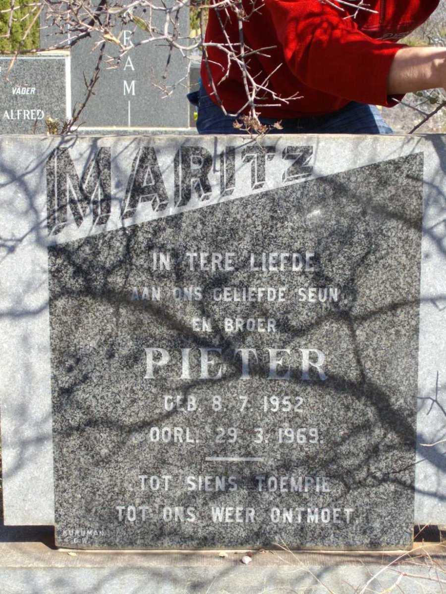 MARITZ Pieter 1952-1969