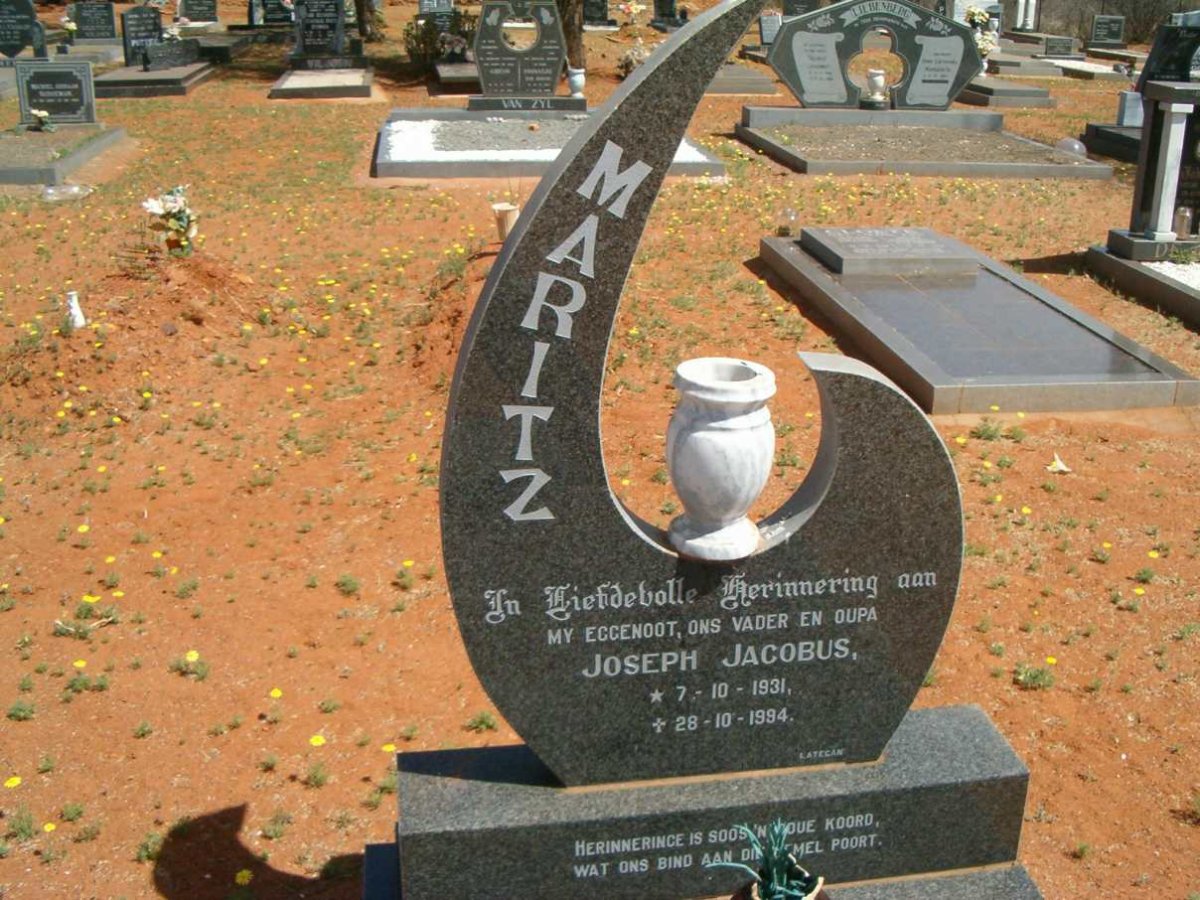 MARITZ Joseph Jacobus 1931-1994