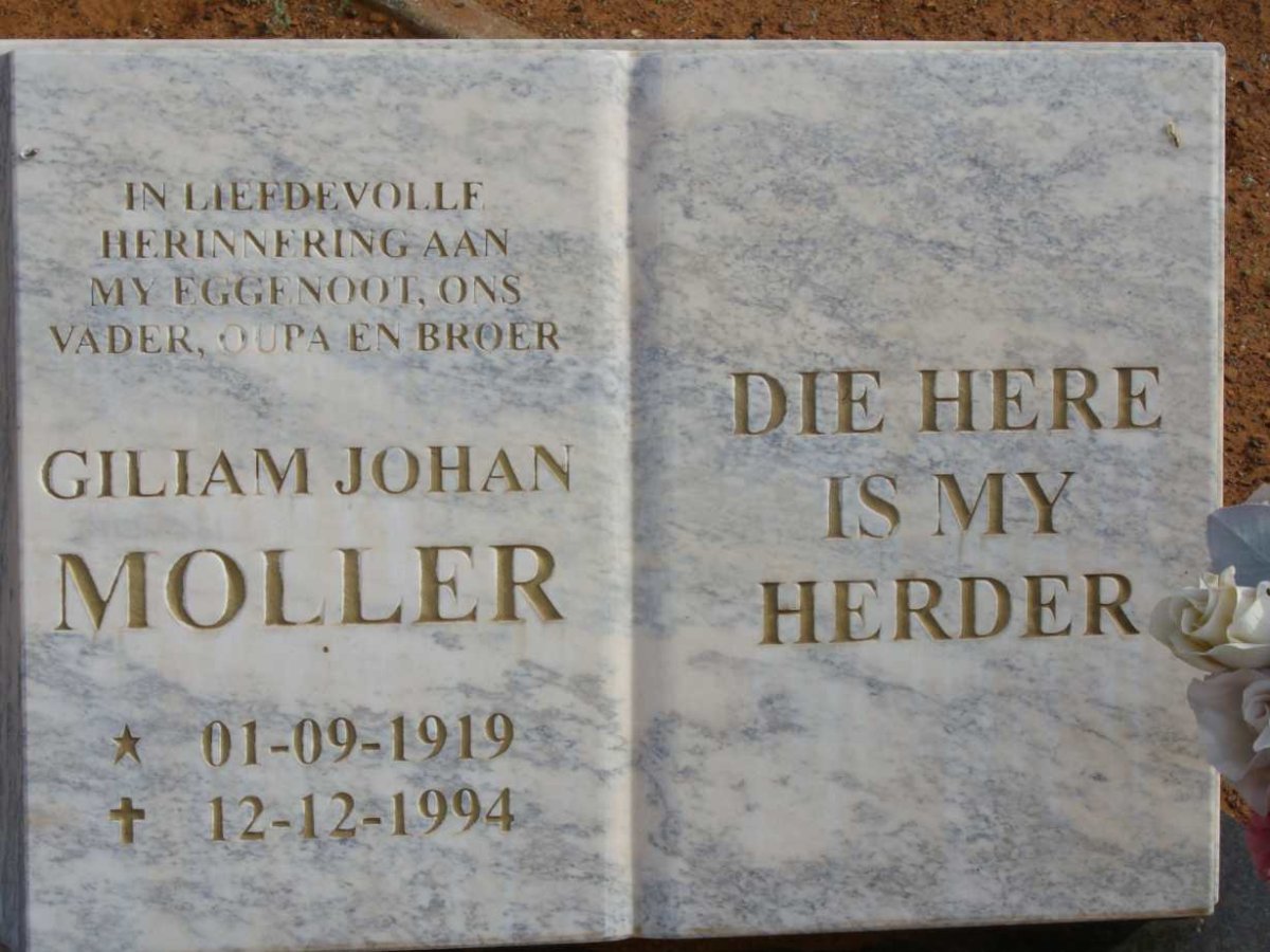 MOLLER Giliam Johan 1919-1994