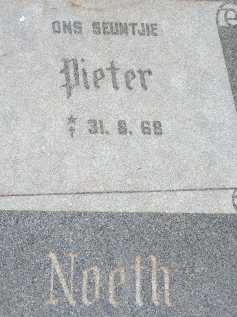 NOETH Pieter -1968