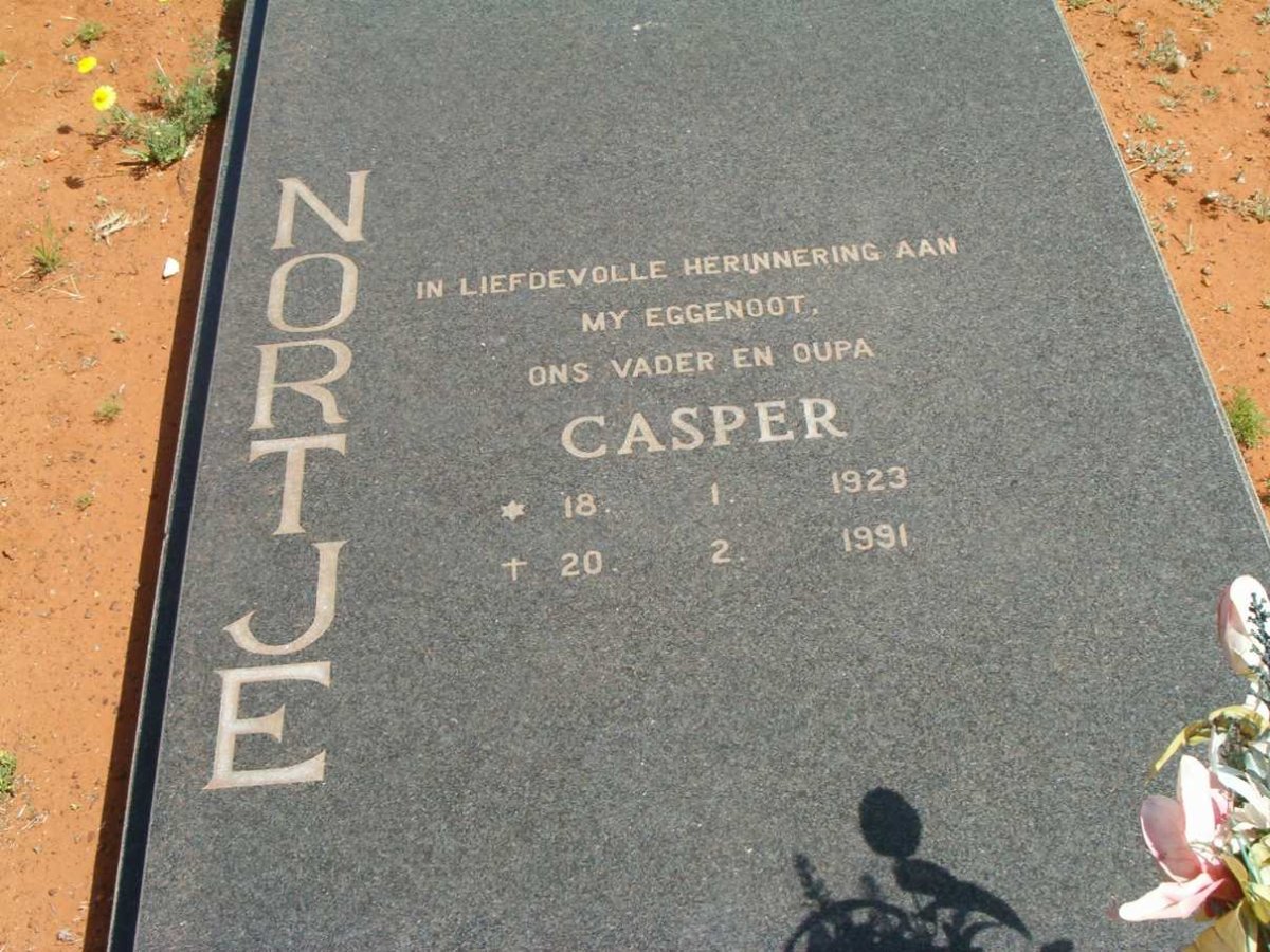 NORTJE Casper 1923-1991