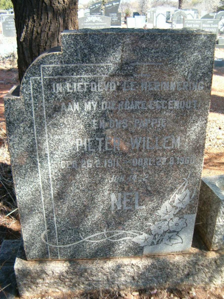 NEL Pieter Willem 1911-1960