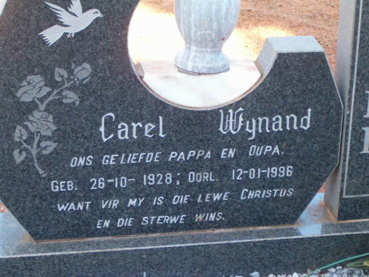 OLIVIER Carel Wynand 1928-1996