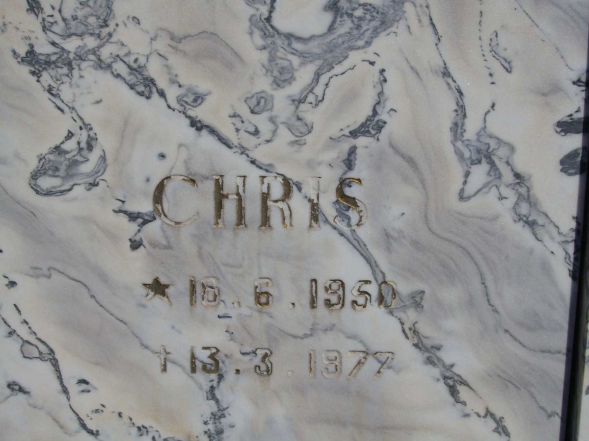 OOSTHUIZEN Chris 1950-1977