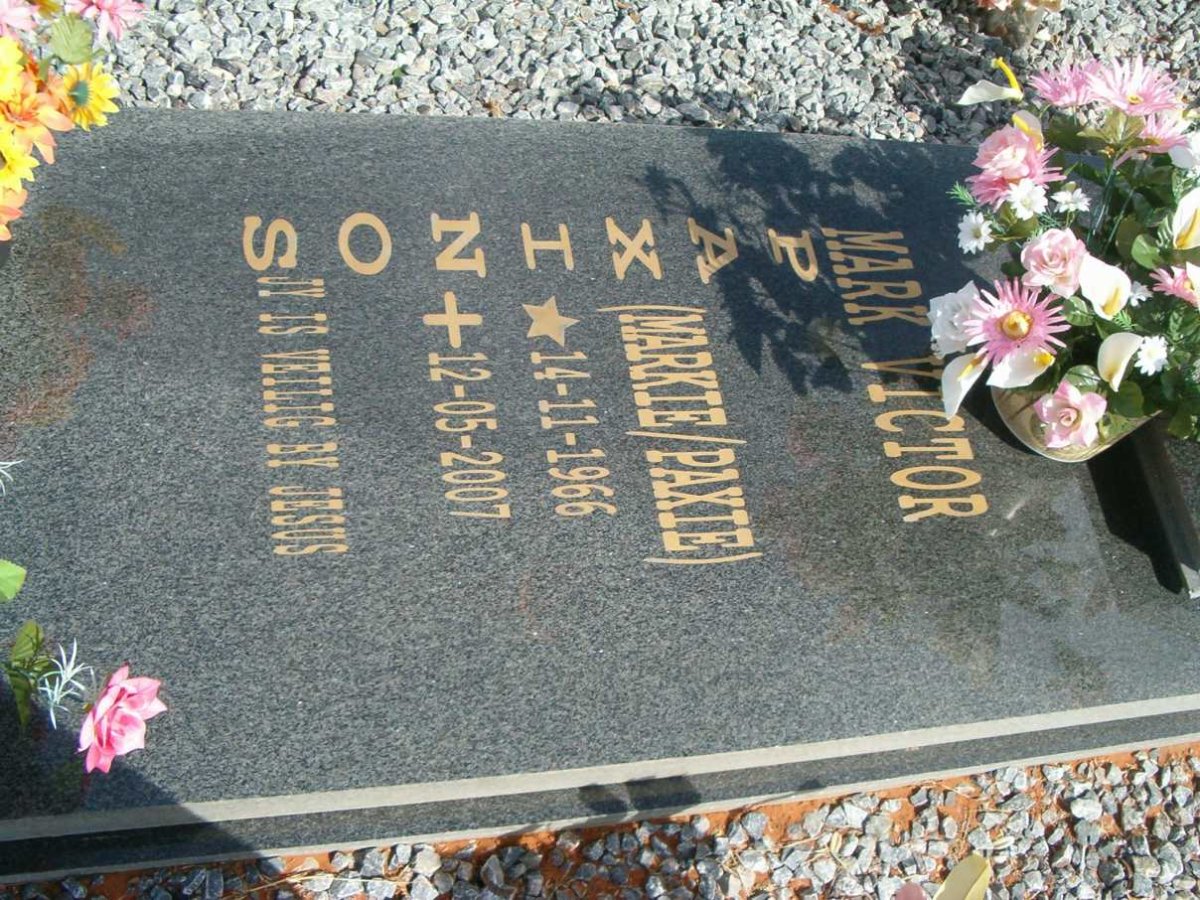 PAXINOS Mark Victor 1966-2007